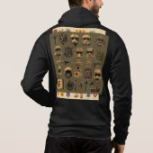 Pull À Capuche Veste pour hommes (Dos)