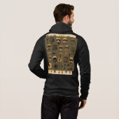 Pull À Capuche Veste pour hommes (Dos entier)