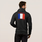 Pull À Capuche Veste Vive la France (France) (Dos entier)