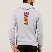 Pull À Capuche Vêtements artistiques personnalisables pour la Sai (Dos)