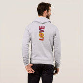 Pull À Capuche Vêtements artistiques personnalisables pour la Sai (Dos entier)