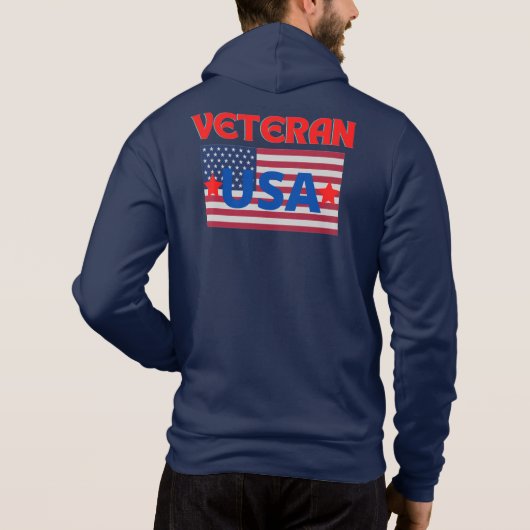 Pull À Capuche Vétéran USA VÉRITABLE COLLECTION TEE - SHIRT CLASS (Dos)