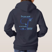 Pull À Capuche Veux-Tu Le T-shirt Vérité ? (Dos)