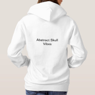Pull À Capuche Vibes crâniennes Abstraites Design par Li Tech