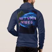 Pull À Capuche Vibes d'automne (Dos)