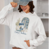 Pull À Capuche Vibes de Noël scandinave