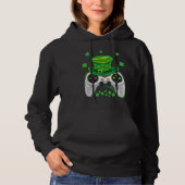 Pull À Capuche Video Game Controller Irish Gamer Boys St Patricks (Devant)