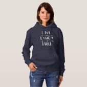 Pull À Capuche Vie, Rire, Purr, Chat mignon (Devant entier)