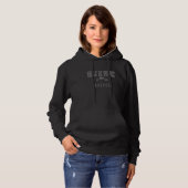 Pull À Capuche Ville de Québec est 1609 Fierté du drapeau québéco (Devant entier)