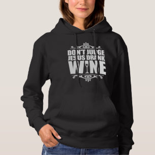 Pull À Capuche Vin Christian Alcool Boisson Don