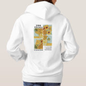 Pull À Capuche Vincent Van Gogh Tournesols 1888 Art (Dos)