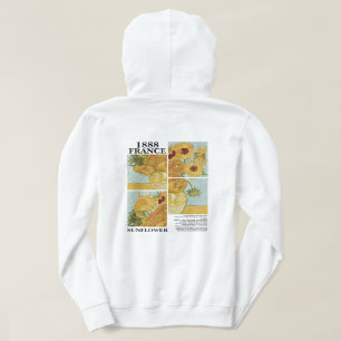 Pull À Capuche Vincent Van Gogh Tournesols 1888 Art