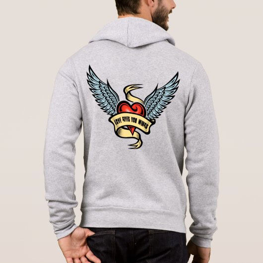 Pull À Capuche Vintage (Dos)