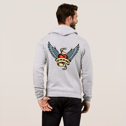 Pull À Capuche Vintage (Dos entier)