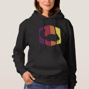 Pull À Capuche Vintage Chinchilla Amoureux des animaux Retro Chin