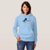 Pull À Capuche Vis ! Rire ! Saute ! Cheval Jumper (Devant entier)