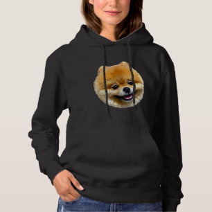 Pull À Capuche Visage adorable de Poméranie