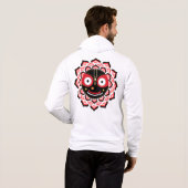 Pull À Capuche Visage de Lord Jagannath Chakra Dieu hindou (Dos entier)