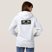 Pull À Capuche Visage de pug mignon Thunder_Cove (Dos entier)