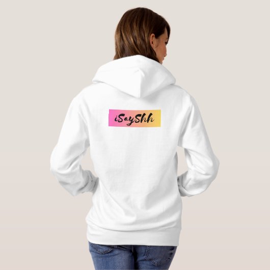 Pull À Capuche vivre ma meilleure vie à shopint (Dos entier)