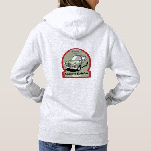 Pull À Capuche Voiture classique britannique Wolseley 1300 (Dos)