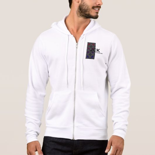 Pull À Capuche Volume treize kaléidoscope art quarante (Devant)