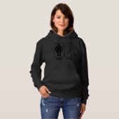 Pull À Capuche Votre femme Mon mari Cool Exercice de musculation (Devant entier)