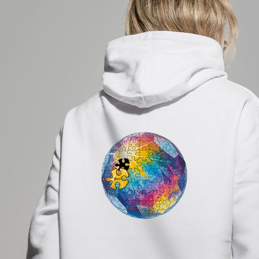 Pull À Capuche Vous complétez le tableau - Tout le monde est à sa