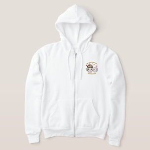 Pull À Capuche Vous êtes le Marshmallow to My Heart - Choc chaud