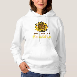 Pull À Capuche Vous Êtes Mon Sunshine Sunflower