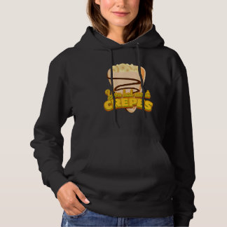 Pull À Capuche Vous m'avez eu aux crêpes dessert français crêpes