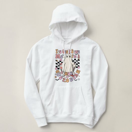 Pull À Capuche vous ne pouvez pas me faire peur comme gardien de (Design devant)