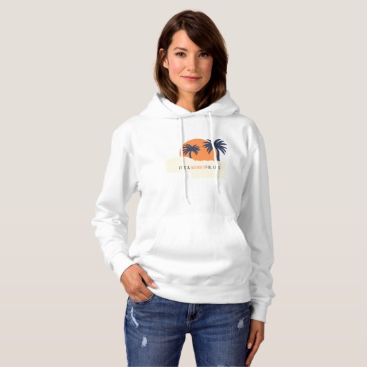 Pull À Capuche Voyage (Devant entier)