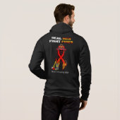 PULL À CAPUCHE VRAIS HOMMES COMBATTANTS (Dos entier)