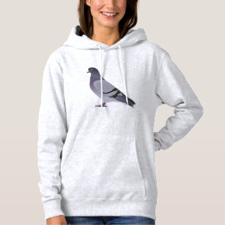 Pull À Capuche Vue latérale Pigeon