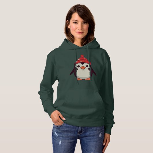 Pull À Capuche Waddle Claus (Devant entier)