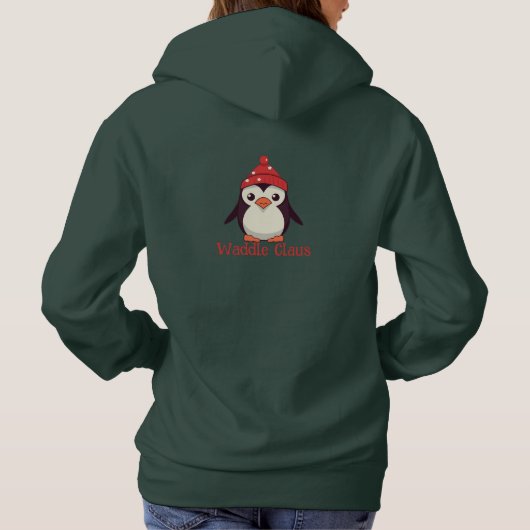 Pull À Capuche Waddle Claus (Dos)