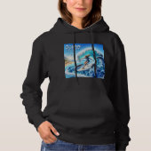 Pull À Capuche Waves & Wanderlust Collection Sweatshirt (Devant)