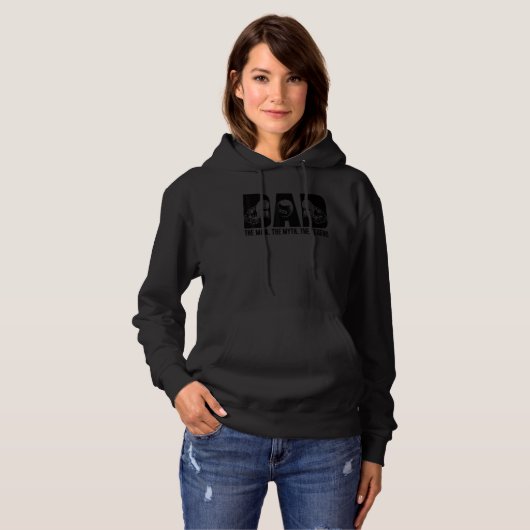 Pull À Capuche Welder   Welding Dad Man Myth Legend (Devant entier)