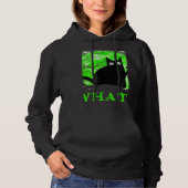 Pull À Capuche What Murderous Cat Holding Knife Halloween Costume (Devant)