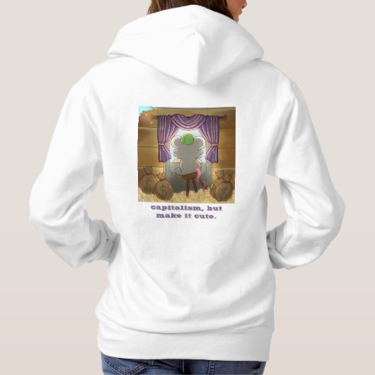 Pull À Capuche Whimsical Mouse Vendor (Dos)