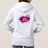 Pull À Capuche "Whisper Loud : Le pouvoir du silence rose" (Dos)