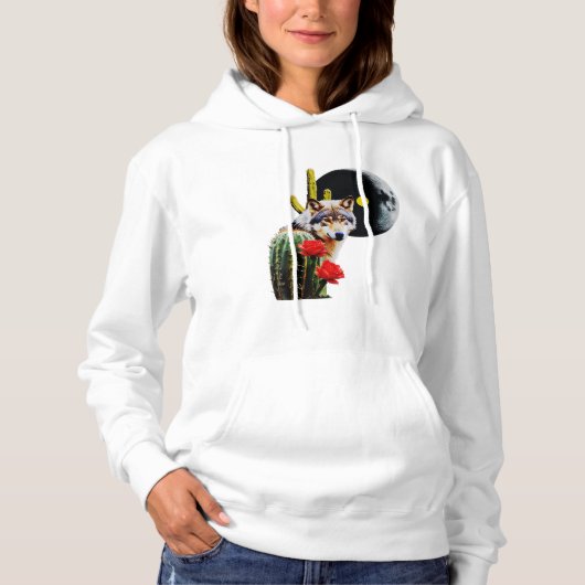 Pull À Capuche Wolf16 : (Devant)