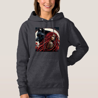 Pull À Capuche Wolf Goddess