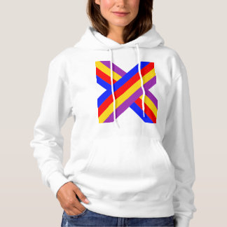 Pull À Capuche X design coloré