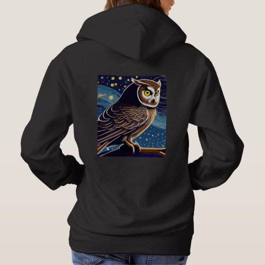 Pull À Capuche Xen Night Owl (Dos)