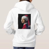 Pull À Capuche Xmasで浮かれた少女 (Dos)
