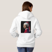 Pull À Capuche Xmasで浮かれた少女 (Dos entier)
