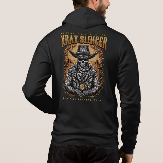 Pull À Capuche XRay Slinger Skeleton Cowboy (Dos)