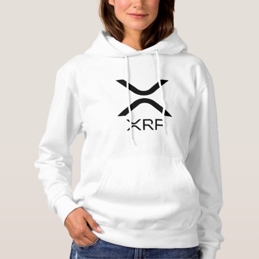 Pull À Capuche XRP cryptodevise - XRP (Devant)